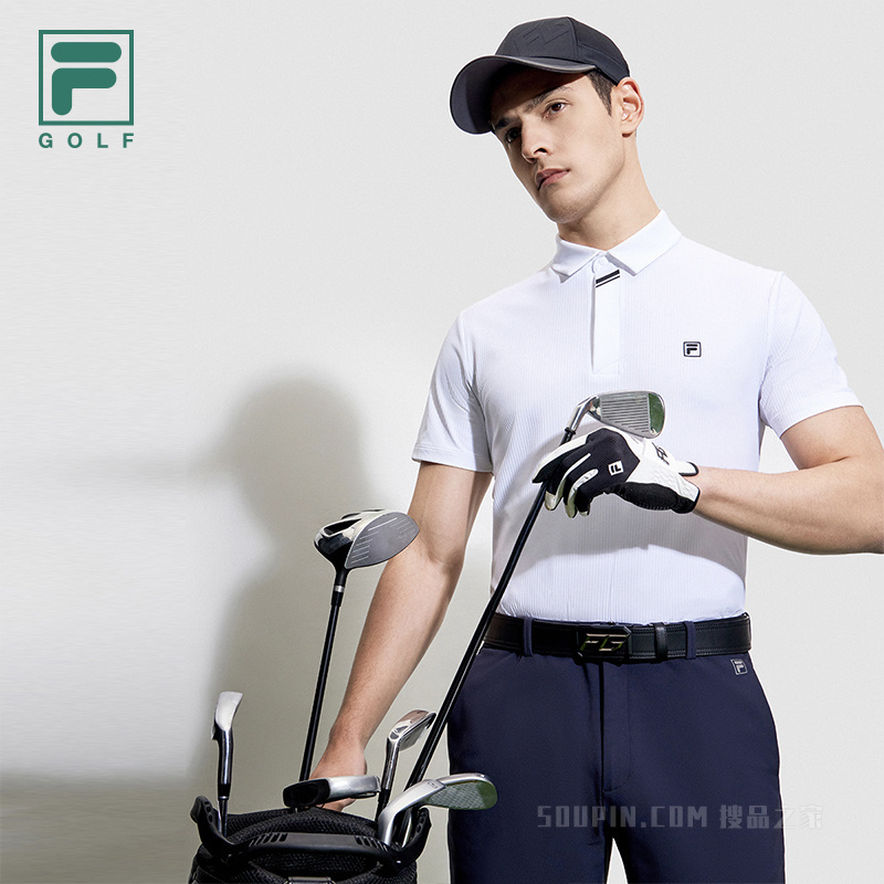 男子高尔夫菁英短袖POLO
