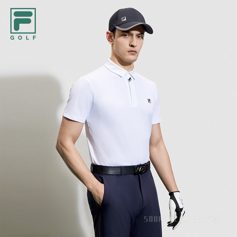 男子高尔夫菁英短袖POLO