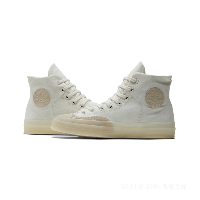 【男女同款】Chuck 70 Marquis男女休闲厚底鞋 中性 白色