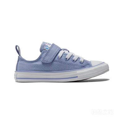【小童】All Star 1V儿童闪光感低帮休闲鞋 童款 紫色