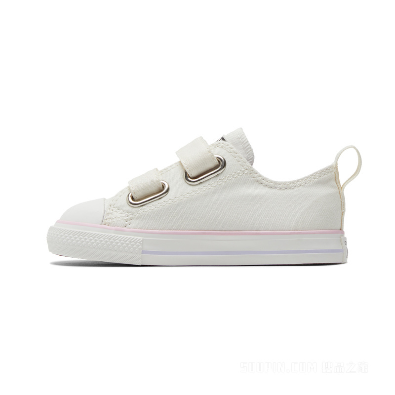 【婴童】All Star 2V婴童刺绣低帮帆布鞋 童款 奶白色