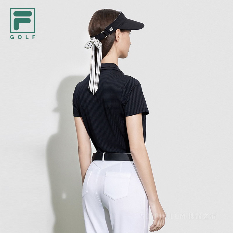 女子高尔夫高智感短袖POLO