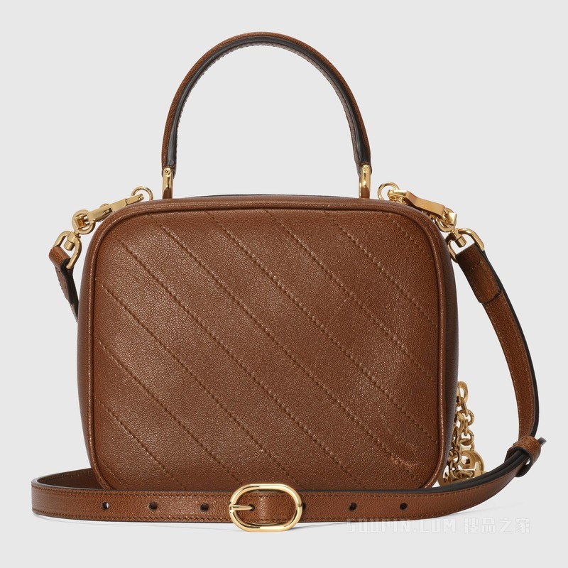 Gucci Blondie系列手提包 原色皮革