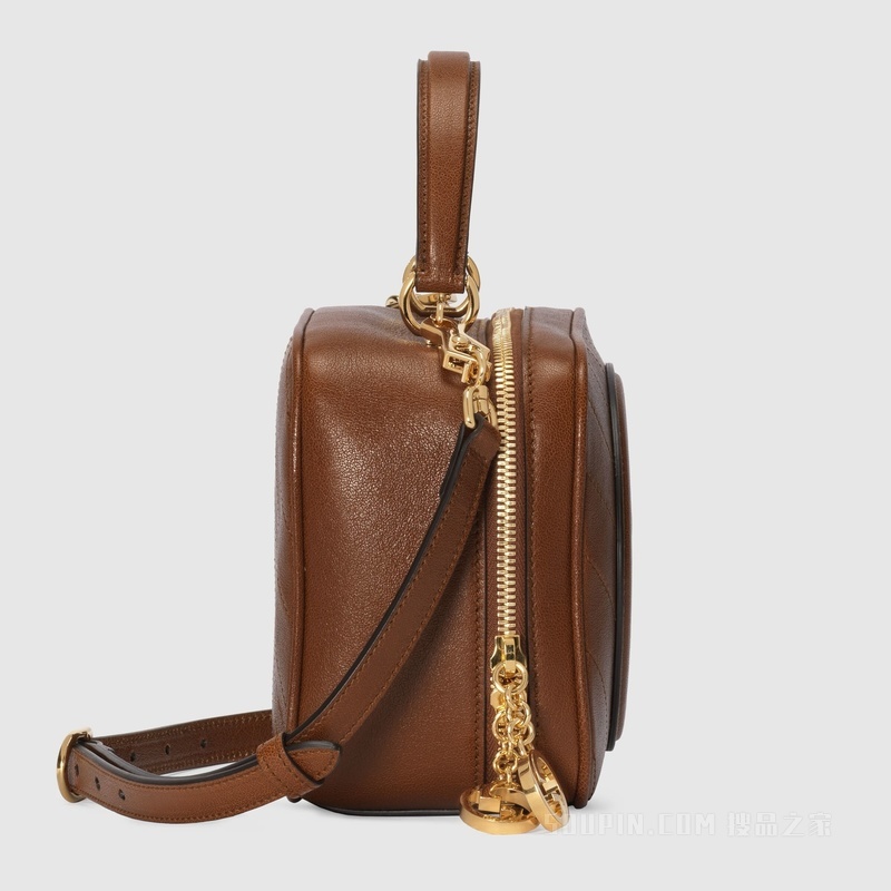 Gucci Blondie系列手提包 原色皮革