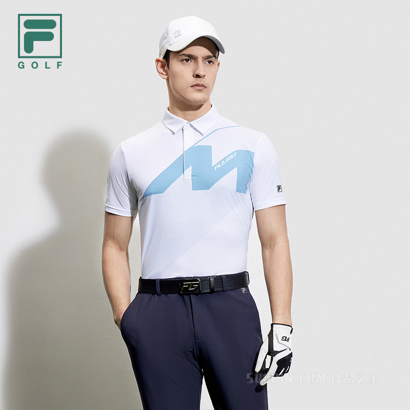男子高尔夫菁英短袖POLO