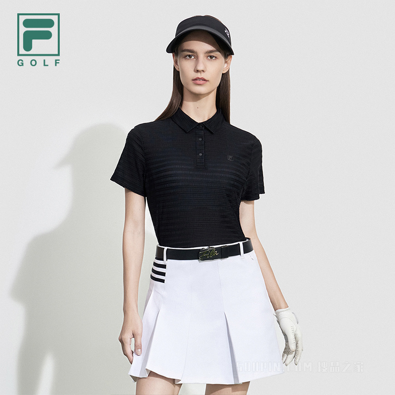 女子高尔夫高智感短袖POLO