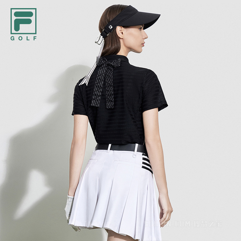 女子高尔夫高智感短袖POLO