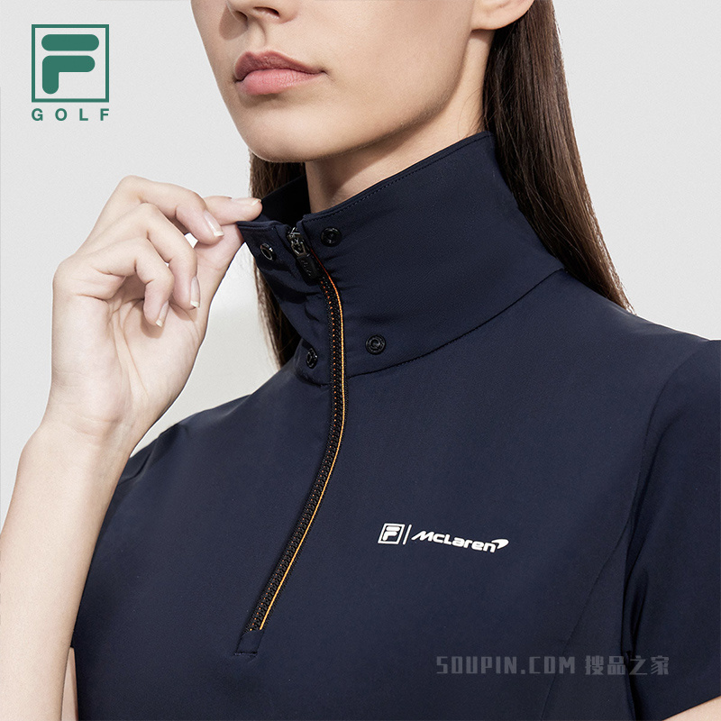 女子高尔夫高智感短袖POLO