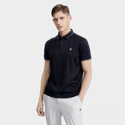 男子经典商务短袖POLO