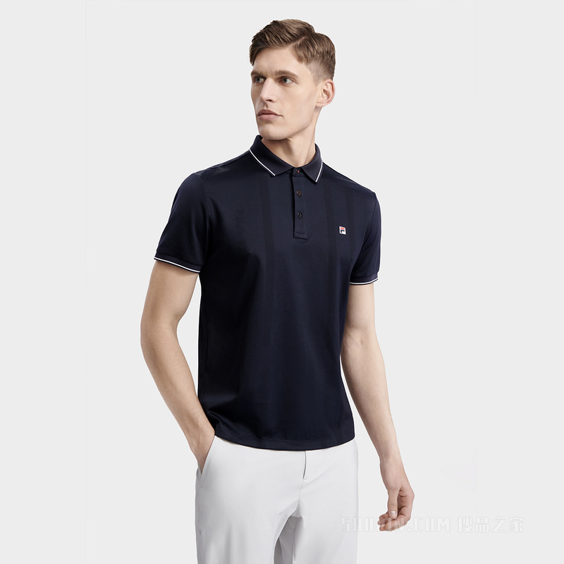 男子经典商务短袖POLO
