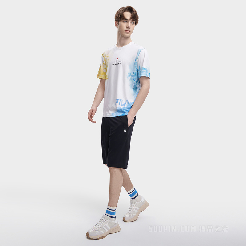 男子时尚休闲短袖T裇