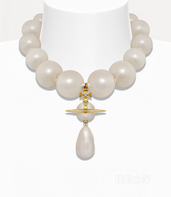 Giant Pearl Drop Necklace