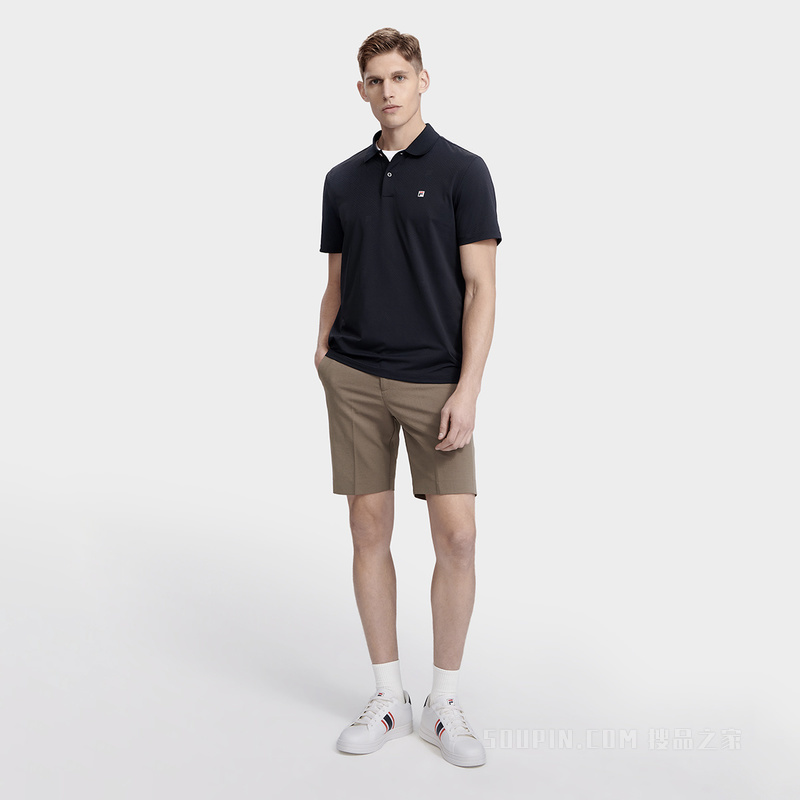 男子经典商务短袖POLO