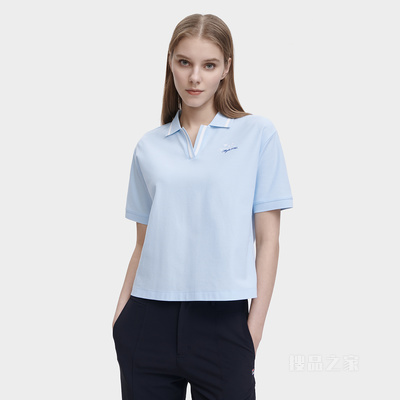 女子时尚休闲短袖POLO