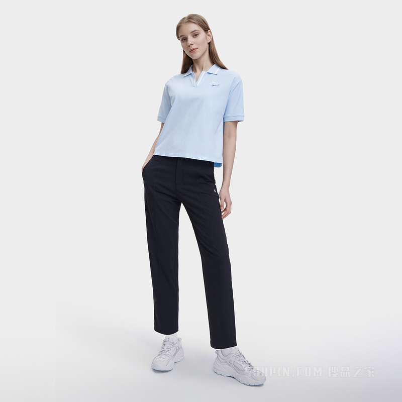 女子时尚休闲短袖POLO