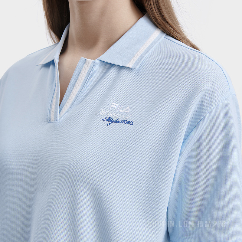 女子时尚休闲短袖POLO