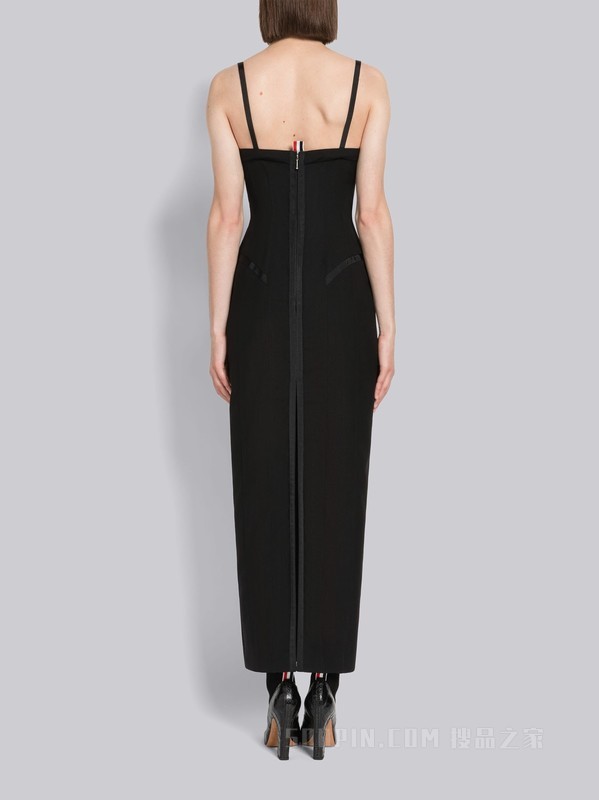 [2023早春新品]女士羊毛束胸铅笔裙