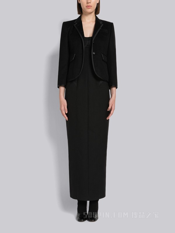 [2023早春新品]女士羊毛束胸铅笔裙