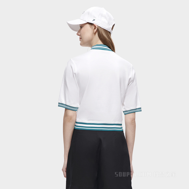 女子潮流运动短袖POLO