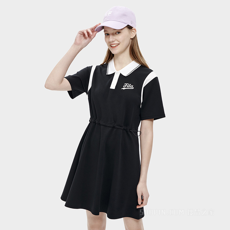 女子潮流运动宽松连衣裙