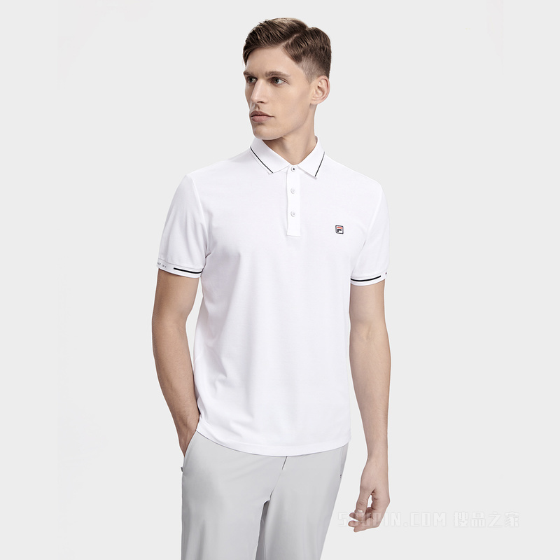 男子经典商务短袖POLO