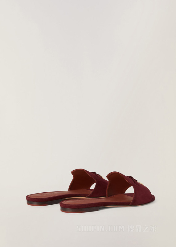 Summer Charms Slipper 凉鞋 绒面小山羊皮