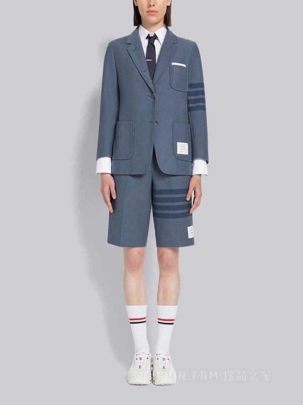 [2023早春新品]女士四条纹科技面料短裤