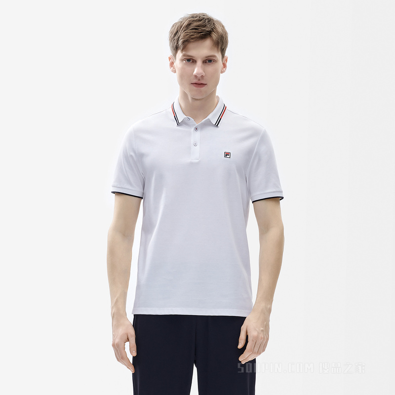 男子经典商务短袖POLO