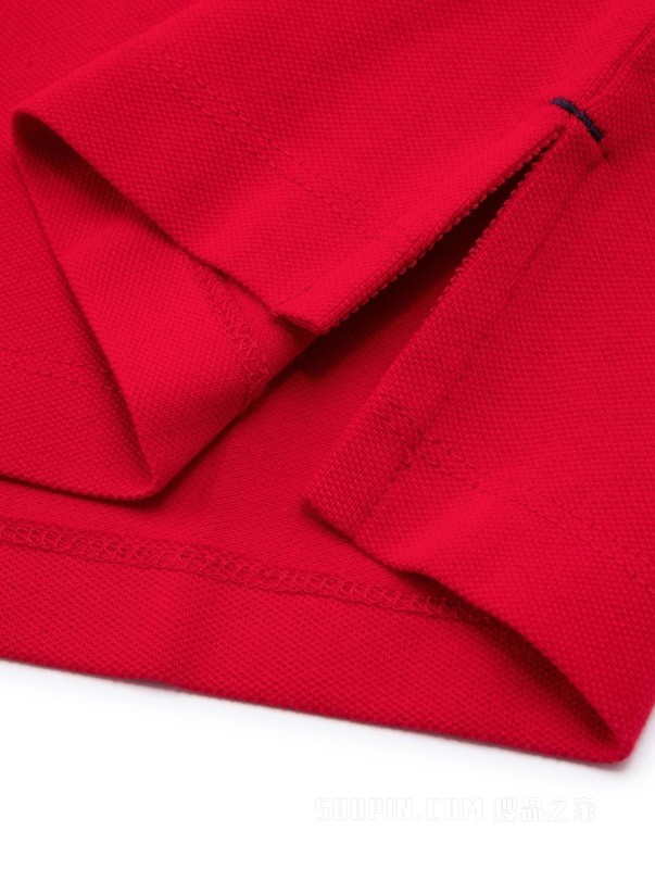 【Adaptive系列】23新款春夏女装修身V领POLO连衣裙76J4038