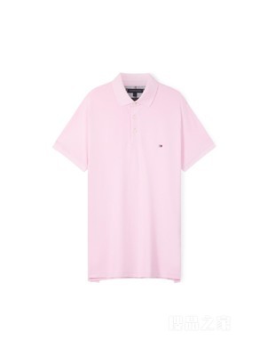 春夏男装珠地网眼简约小绣标修身版短袖POLO衫MW0MW32347