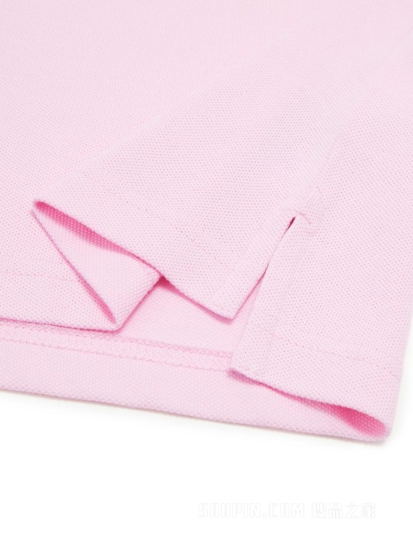 春夏男装珠地网眼简约小绣标修身版短袖POLO衫MW0MW32347