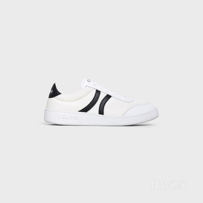 CELINE网眼牛皮革网球运动鞋 23738