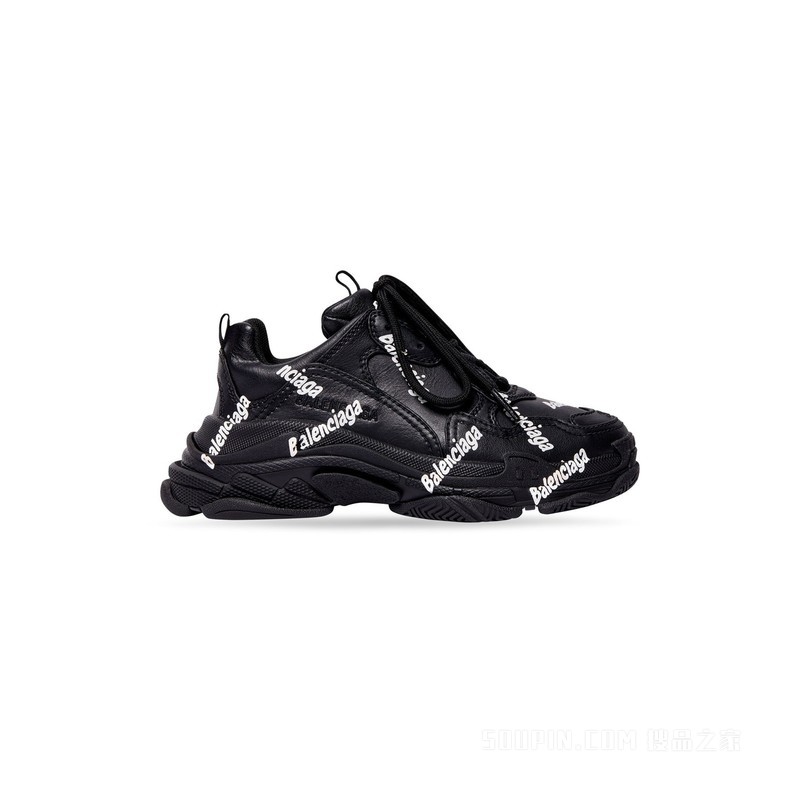 KIDS - TRIPLE S LOGOTYPE 运动鞋