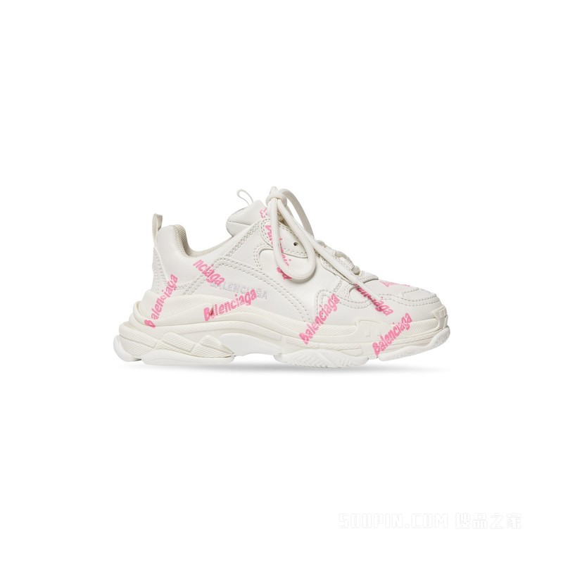 KIDS - TRIPLE S LOGOTYPE 运动鞋