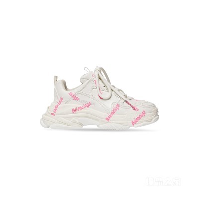 KIDS - TRIPLE S LOGOTYPE 运动鞋