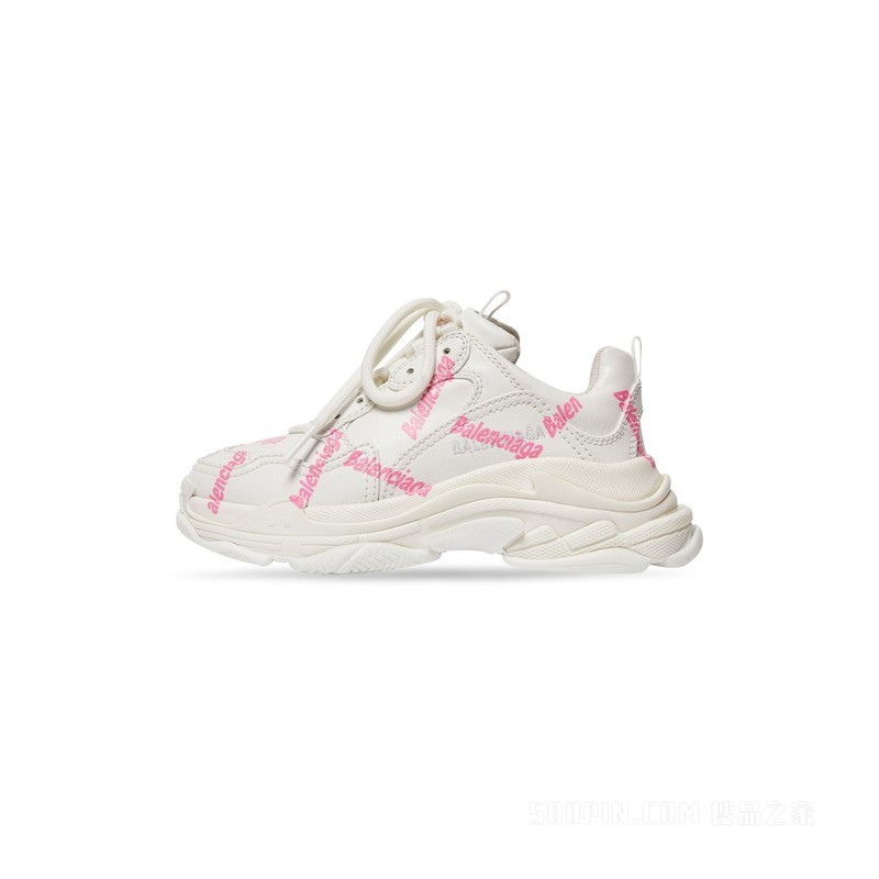 KIDS - TRIPLE S LOGOTYPE 运动鞋