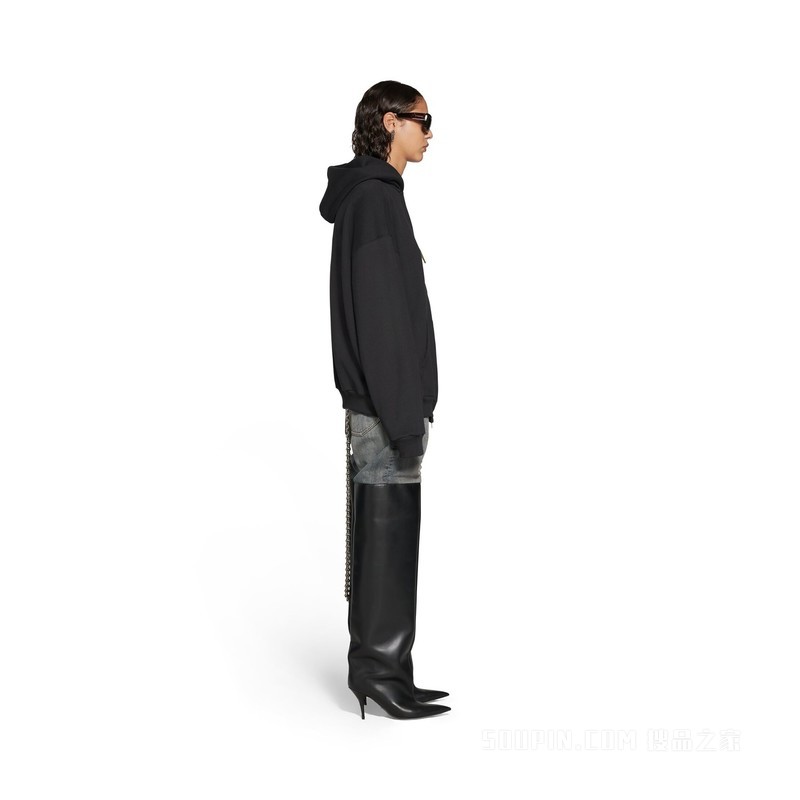 STICKY NOTE 中号版型拉链 HOODIE 连帽衫