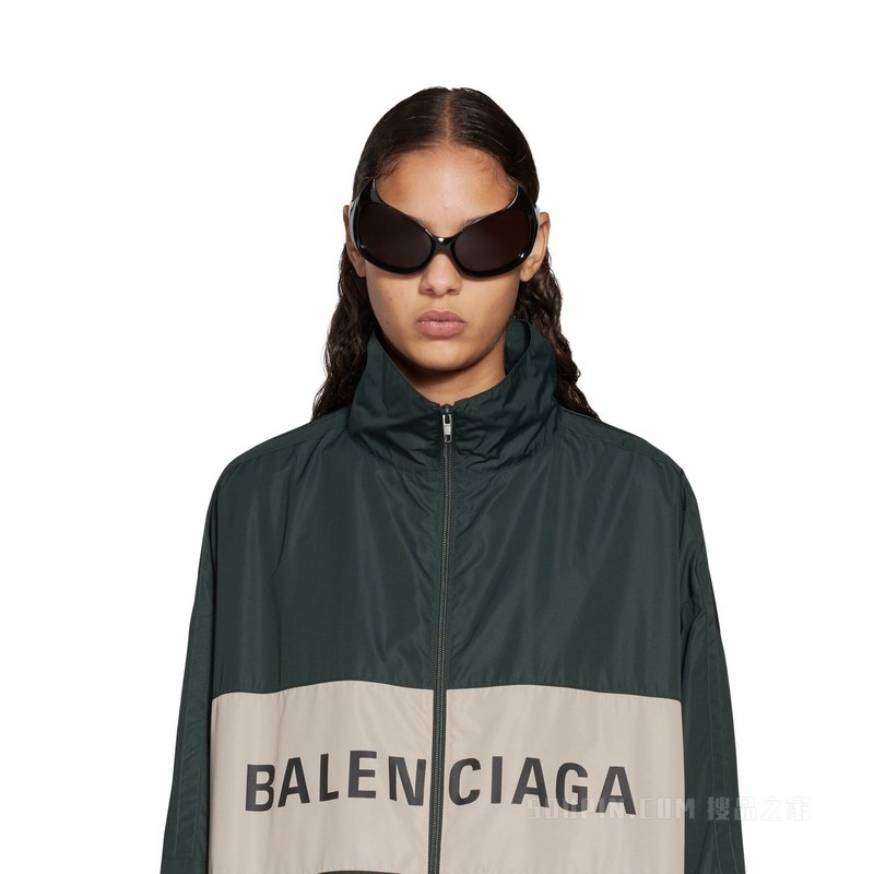 BALENCIAGA LOGO 拉链夹克