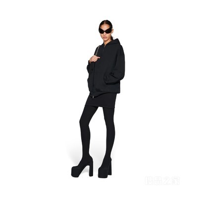 OUTSIDE LOOP 小号版型拉链 HOODIE 连帽衫