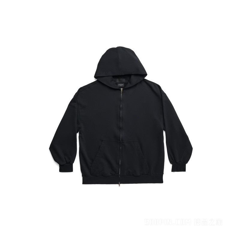 OUTSIDE LOOP 小号版型拉链 HOODIE 连帽衫