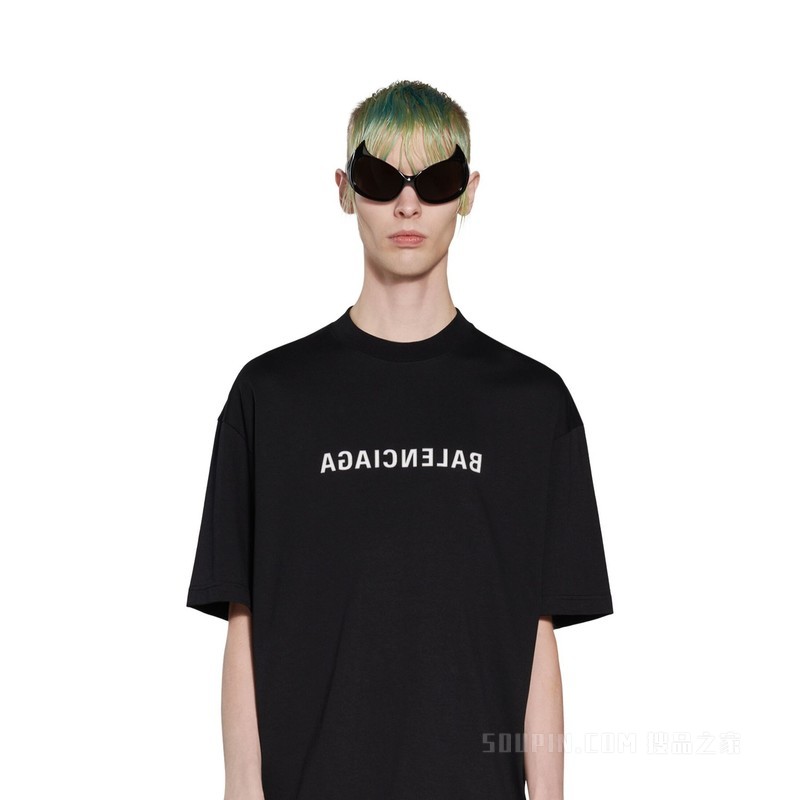 MIRROR BALENCIAGA 中号版型T恤