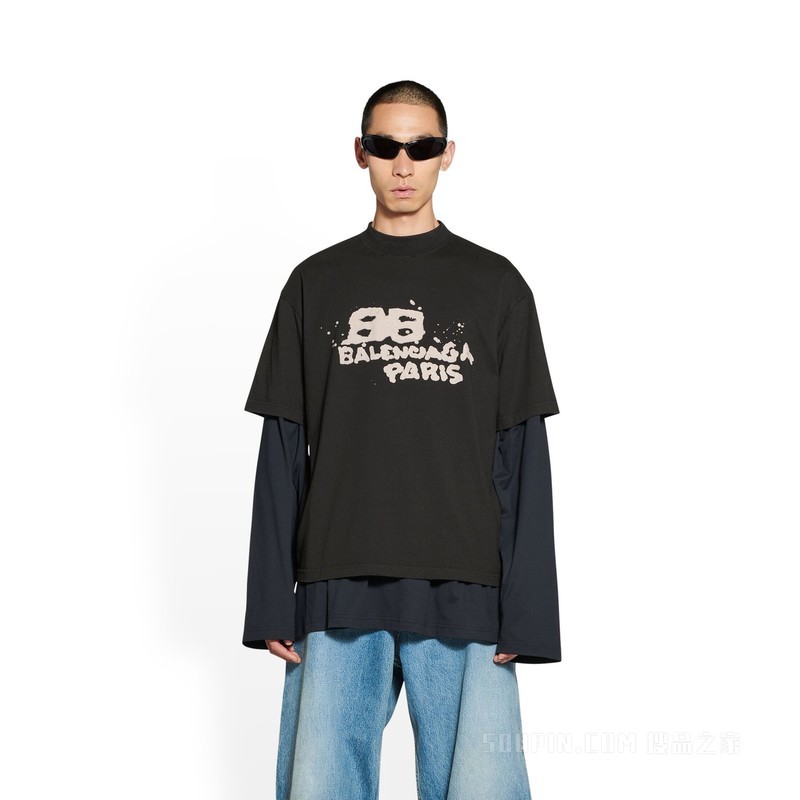 HAND DRAWN BB ICON中号版型T恤