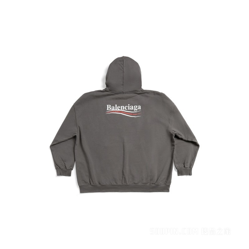 POLITICAL CAMPAIGN 大号版型 HOODIE 连帽衫