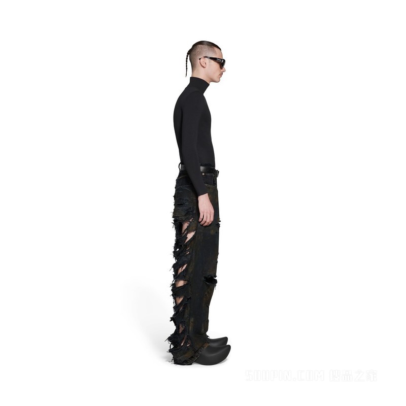 SUPER DESTROYED BAGGY 长裤