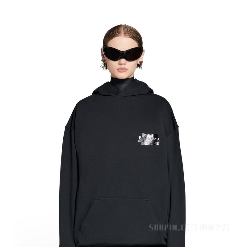GAFFER中等剪裁连帽卫衣