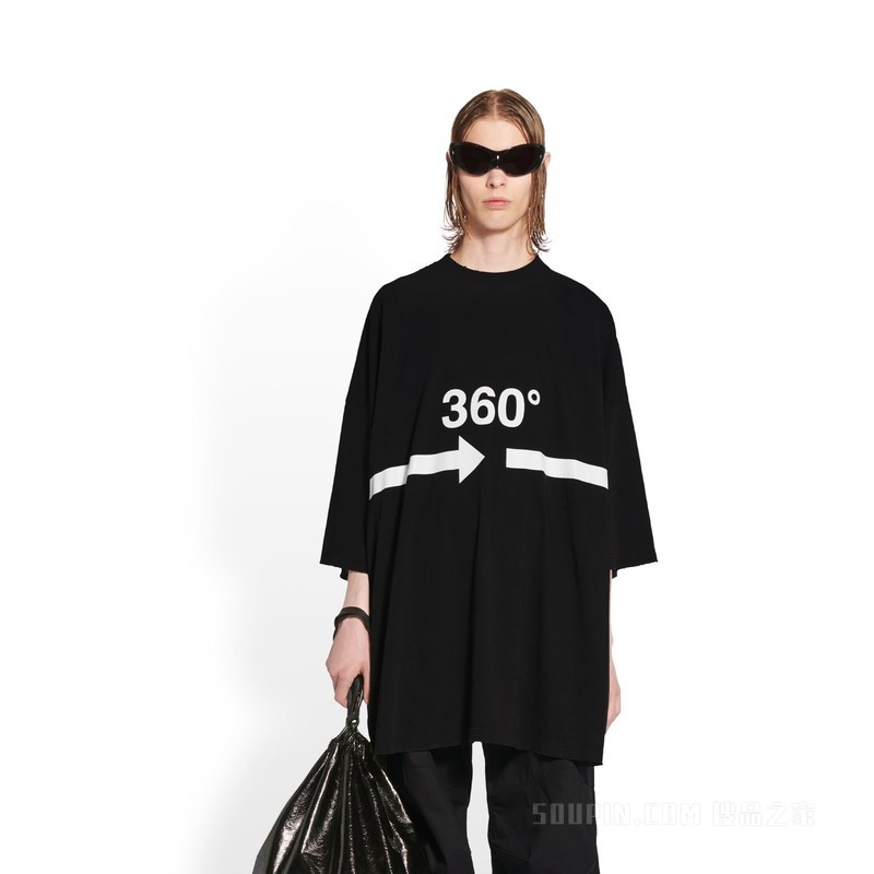 360 OVERSIZED圆筒T恤