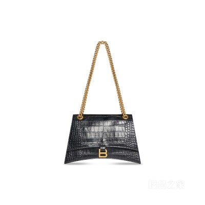 Balenciaga 716393210J11000 関税送料込 関税&送料込】Balenciaga Black Leather Crush M Shoulder Ba