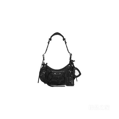 BB MONOGRAM LE CAGOLE小号牛仔布单肩包