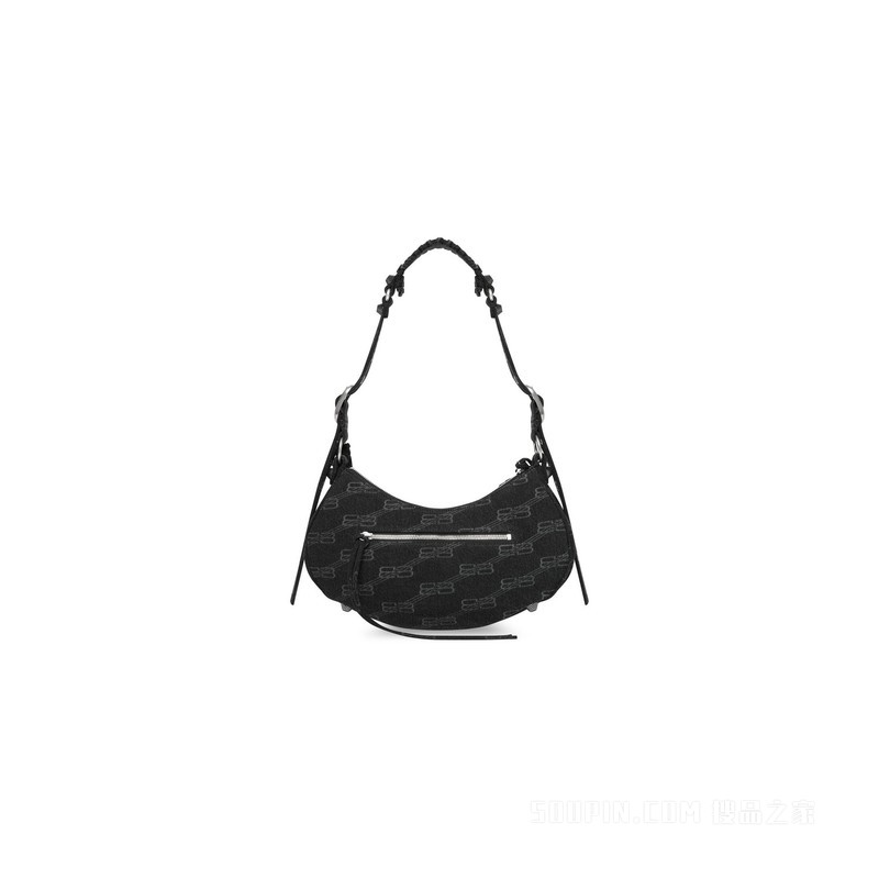 BB MONOGRAM LE CAGOLE小号牛仔布单肩包