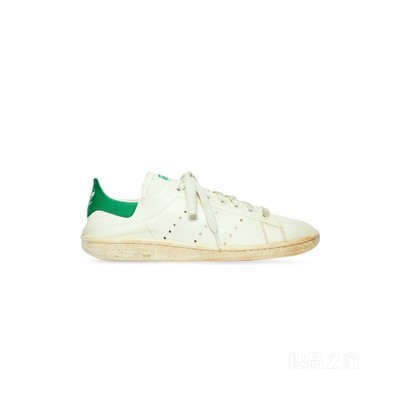BALENCIAGA / ADIDAS STAN SMITH 女士做旧运动鞋